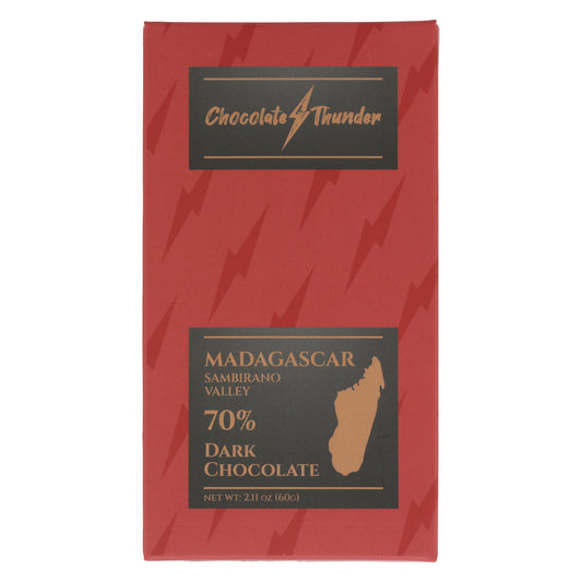 Sambirano Valley, Madagascar - 70% Dark Chocolate (Organic)