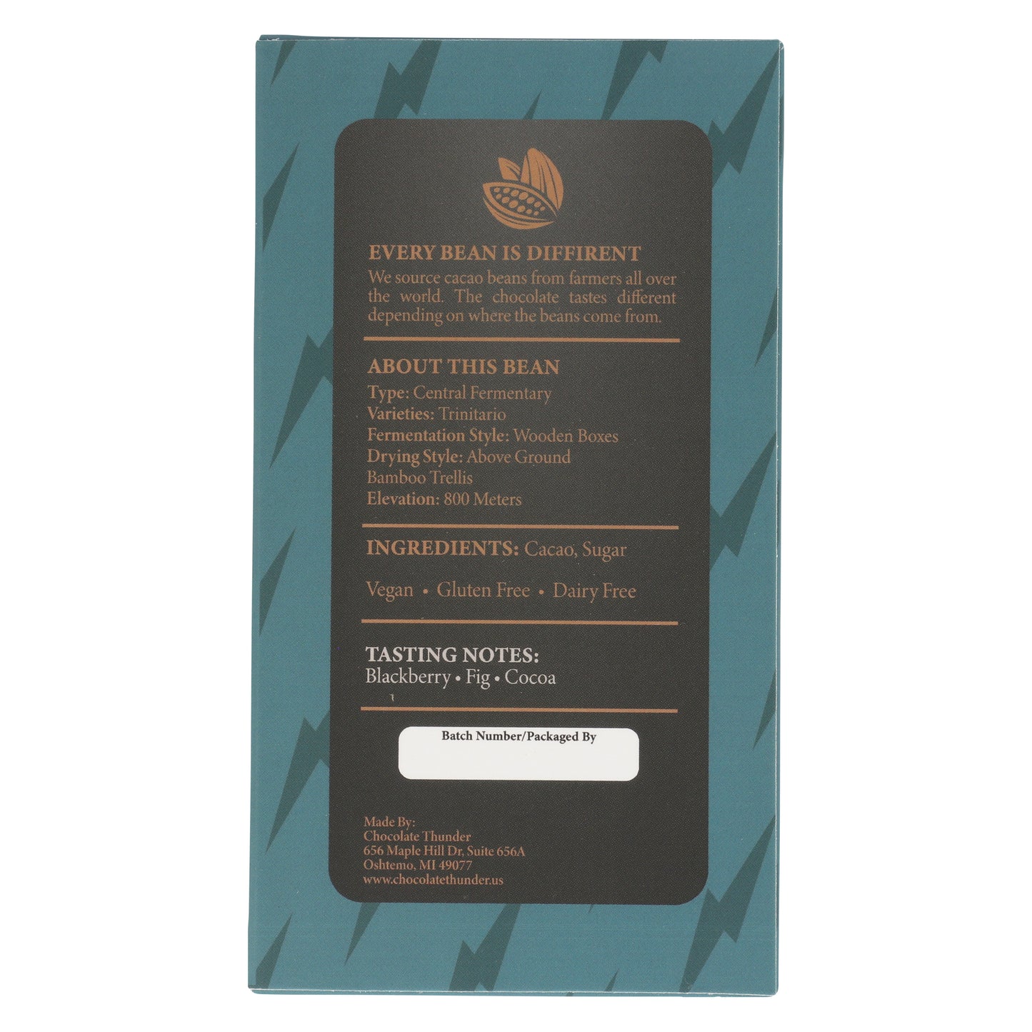 Dak Lak, Vietnam - 70% Dark Chocolate