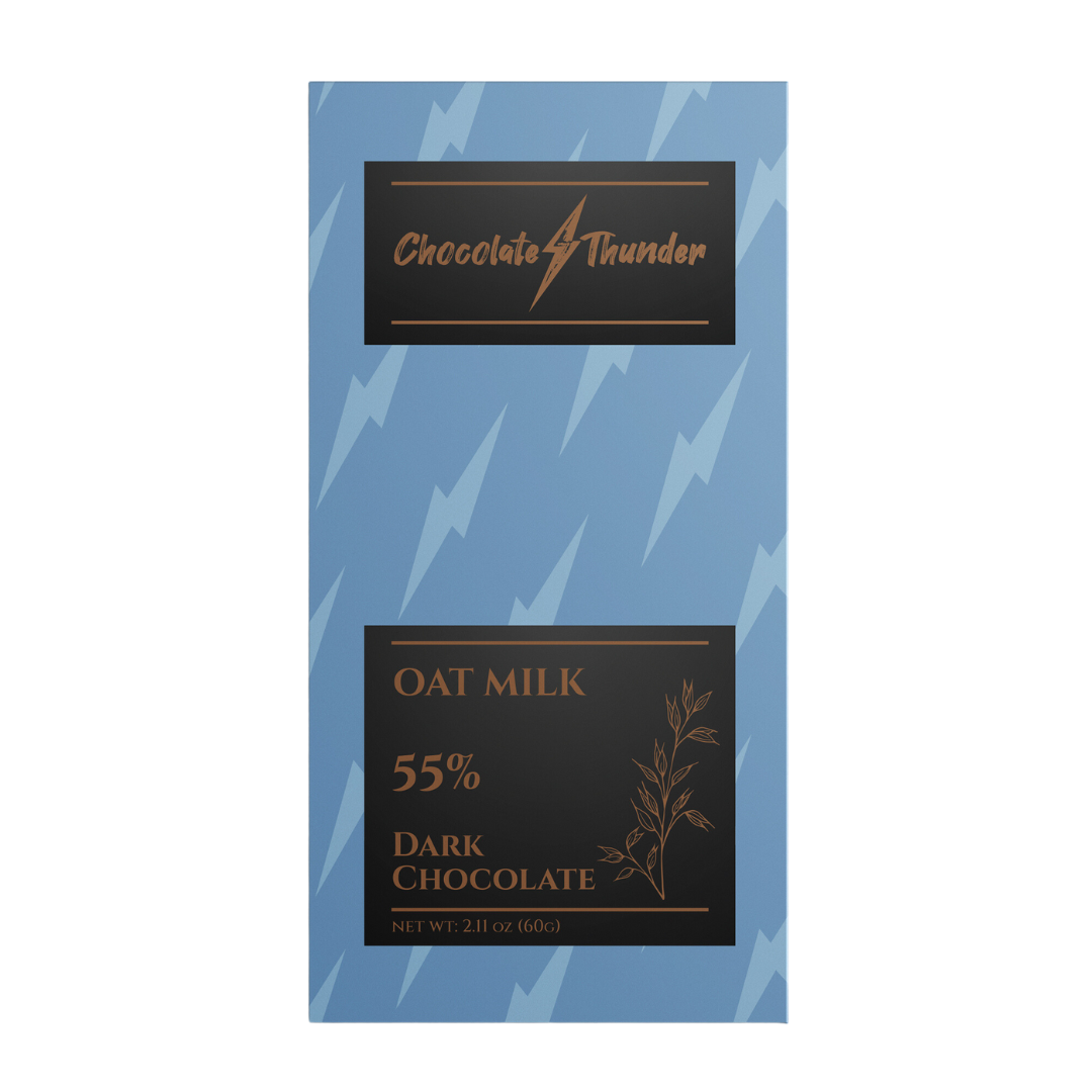 55% Dark Oat Milk Chocolate