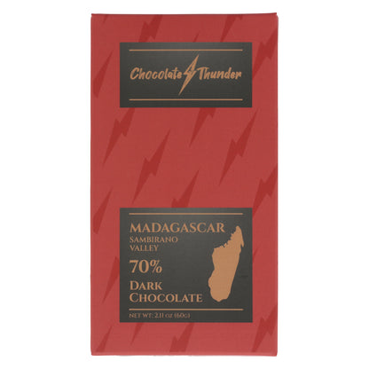 Sambirano Valley, Madagascar - 70% Dark Chocolate (Organic)